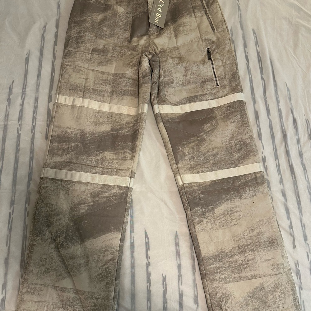 C’est Bon Men's Camo Pants Size Large 34 waist